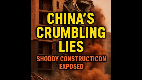 China’s Crumbling Lies – Shoddy Construction Exposed