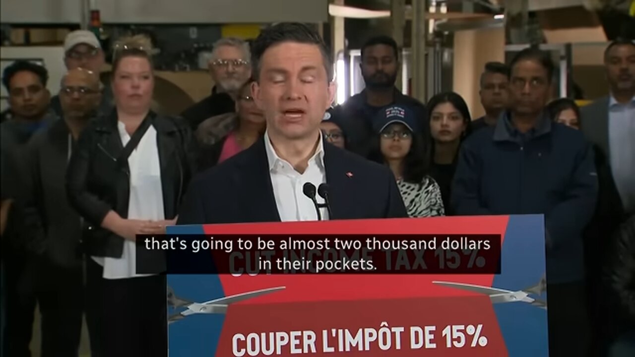 How do Carney and Poilievre's income tax cuts compare?