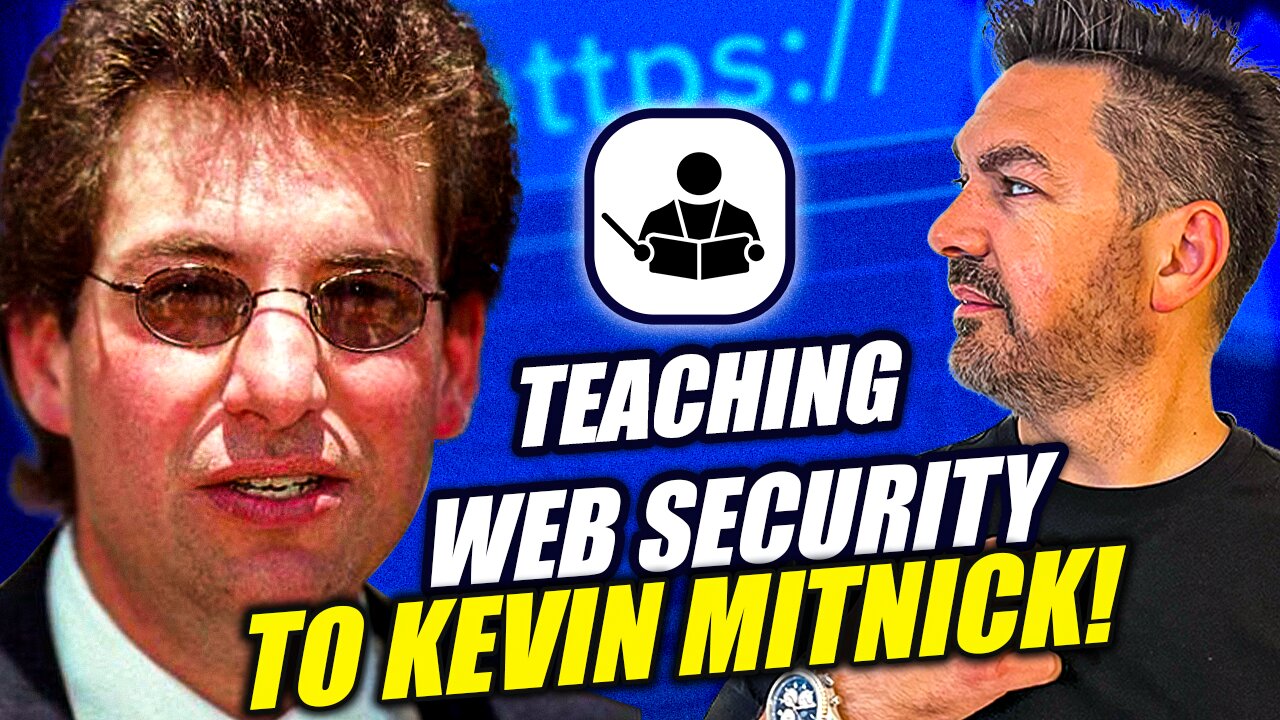 The time I taught Web Security to Kevin Mitnick!