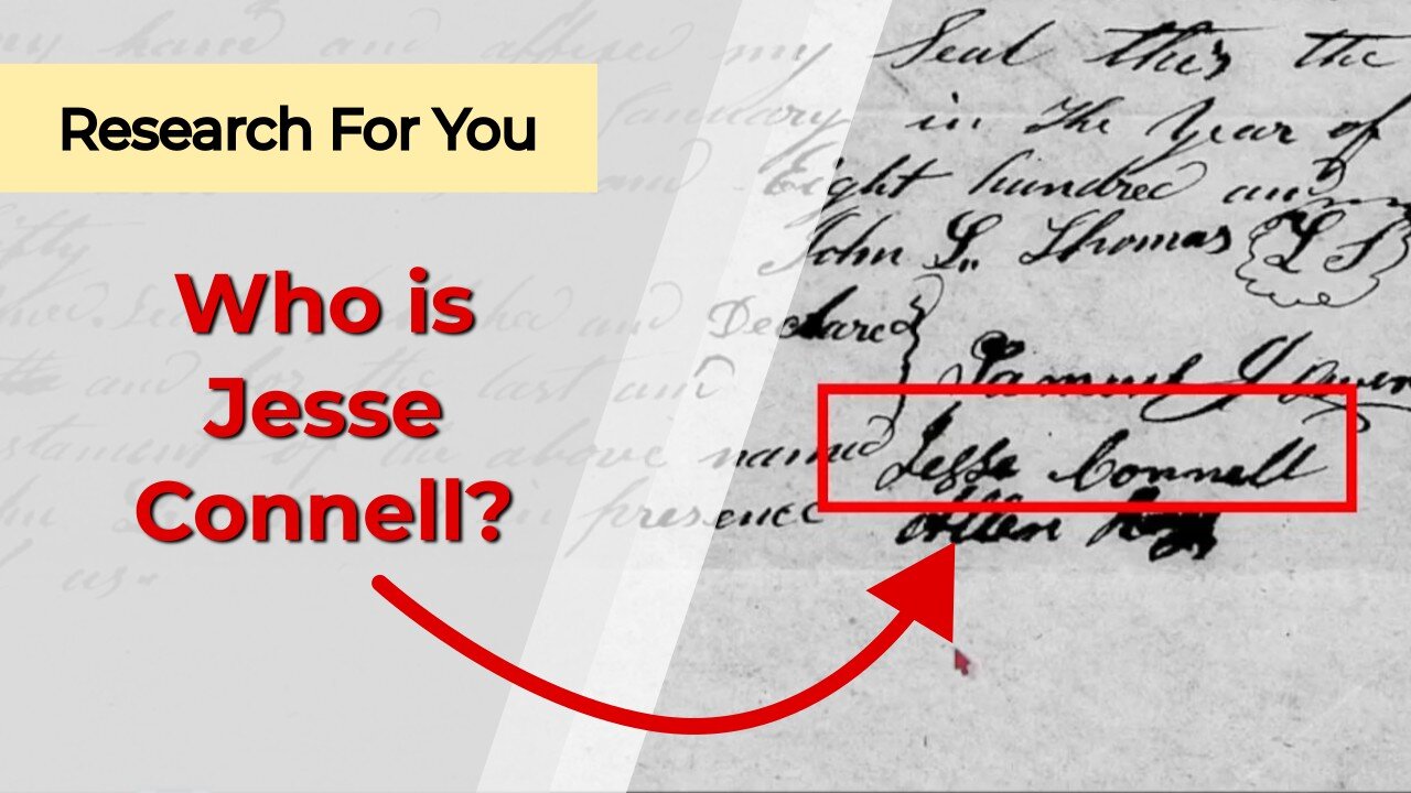 John L. Thomas (1803), a probate and Jesse Connell