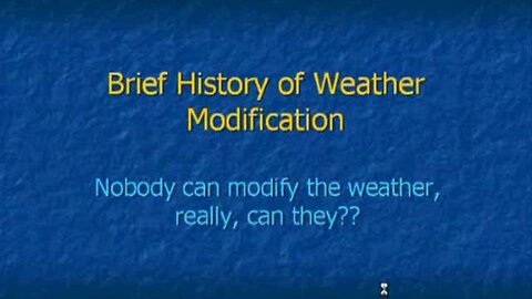 "Unveiling Operation Stormfury: The Warfare Strategy of Weather Modification"
