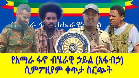 Day 2 - የአማራ ፋኖ ብሔራዊ ኃይል _አፋብኃ_ ሲምፖዚየም - ቀጥታ ስርጭት