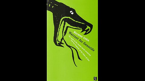 The Myth of the Jewish World Conspiracy | Warrant for Genocide by Norman Cohn | Synopsis