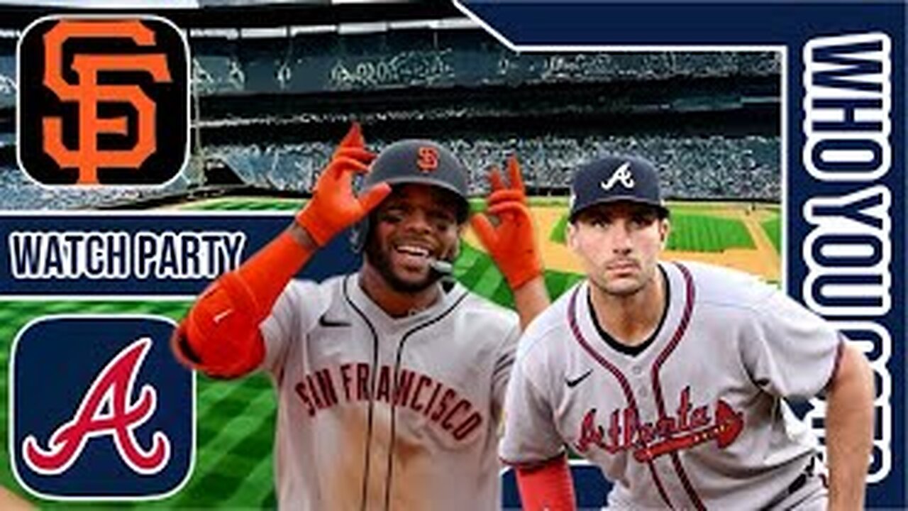 San Francisco Giants vs Atlanta Braves | Live Play by Play | 3D Presentation | #mlb 7-22-25 Game⚾🔥