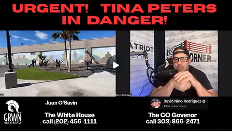 URGENT! TINA PETERS IN DANGER! President Trump Needs To ACT..Coming National Emergency: Juan O Savin