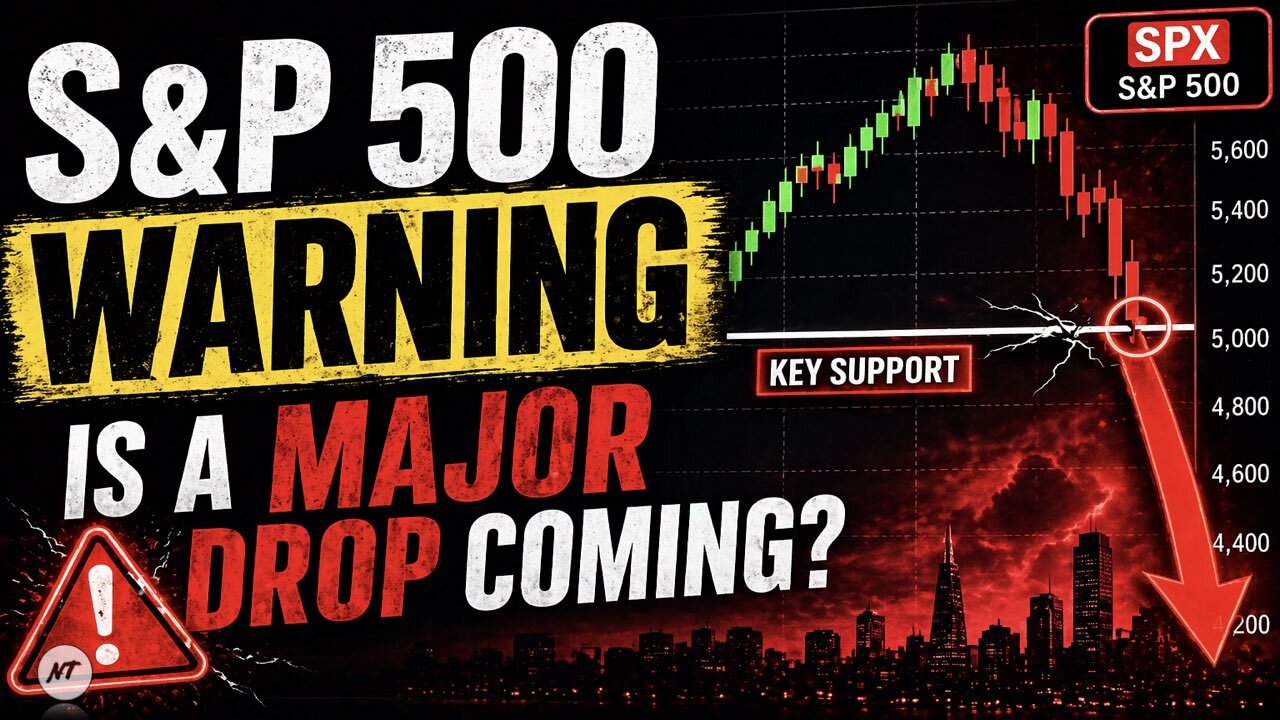 S&P 500 Warning – Is a Major Drop Coming? 🚨
