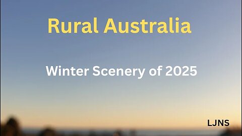 Rural Australia: Winter Scenery In 2025