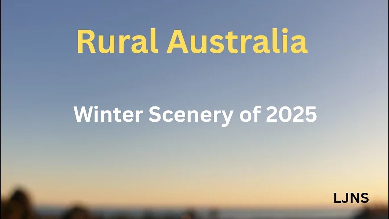 Rural Australia: Winter Scenery In 2025