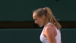 HILARIOUS Moment Mirra Andreeva didn't realise she'd won the match! | Wimbledon 2025