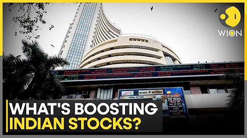 Indian Stocks Rally as Modi's Tax Cuts Ease Trade Tension Concerns | WION