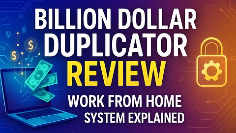 Billion Dollar Duplicator Review 🔥 Beginner-Friendly Automated Income System Explained