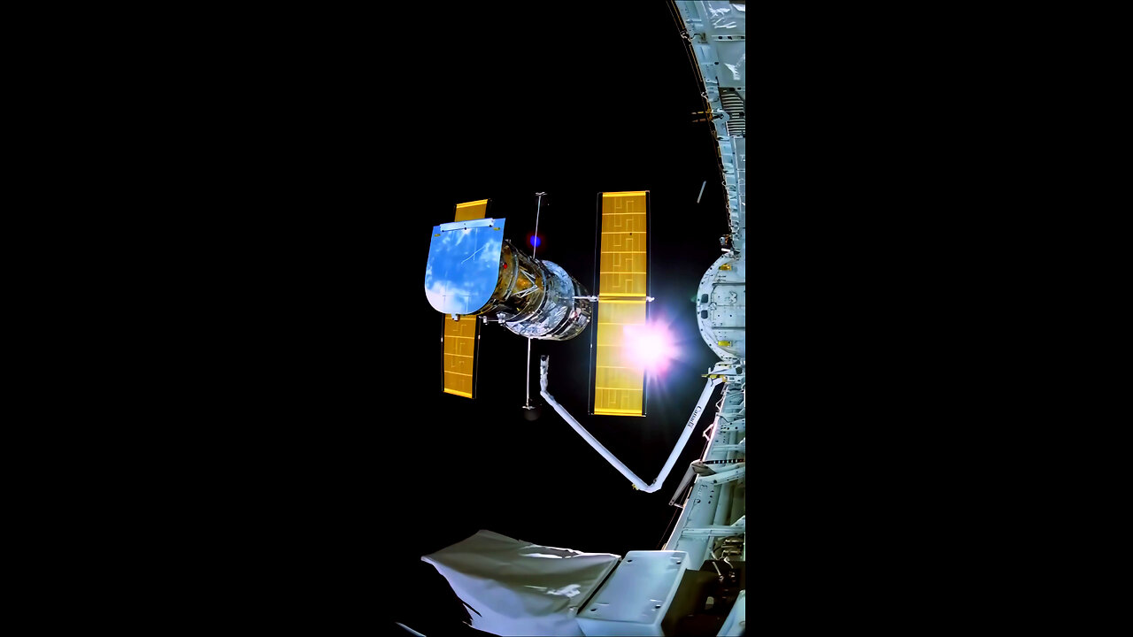 April 25, 1990: for the 35th anniversary, here is the #timelapse video of the #HST #Deployment!
