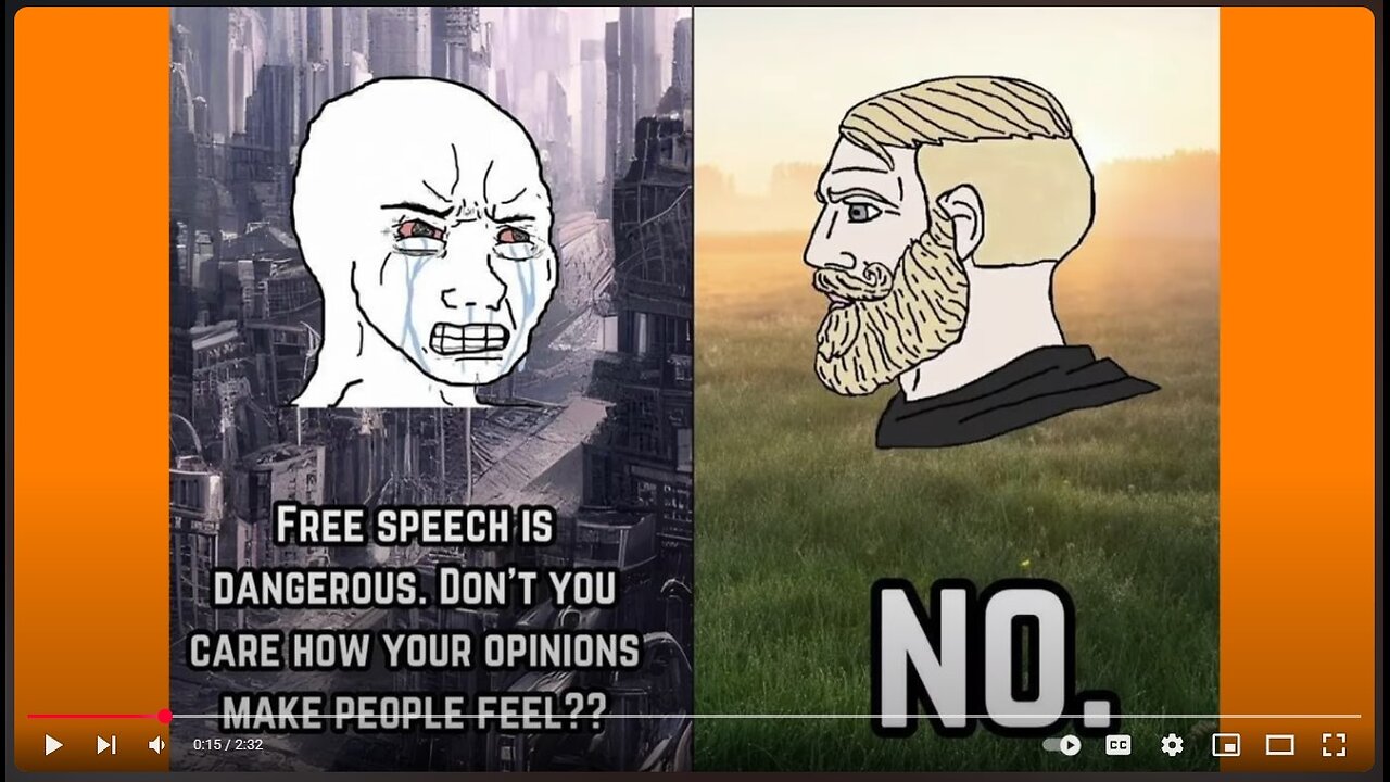 Negative feedback is where free speech comes in.