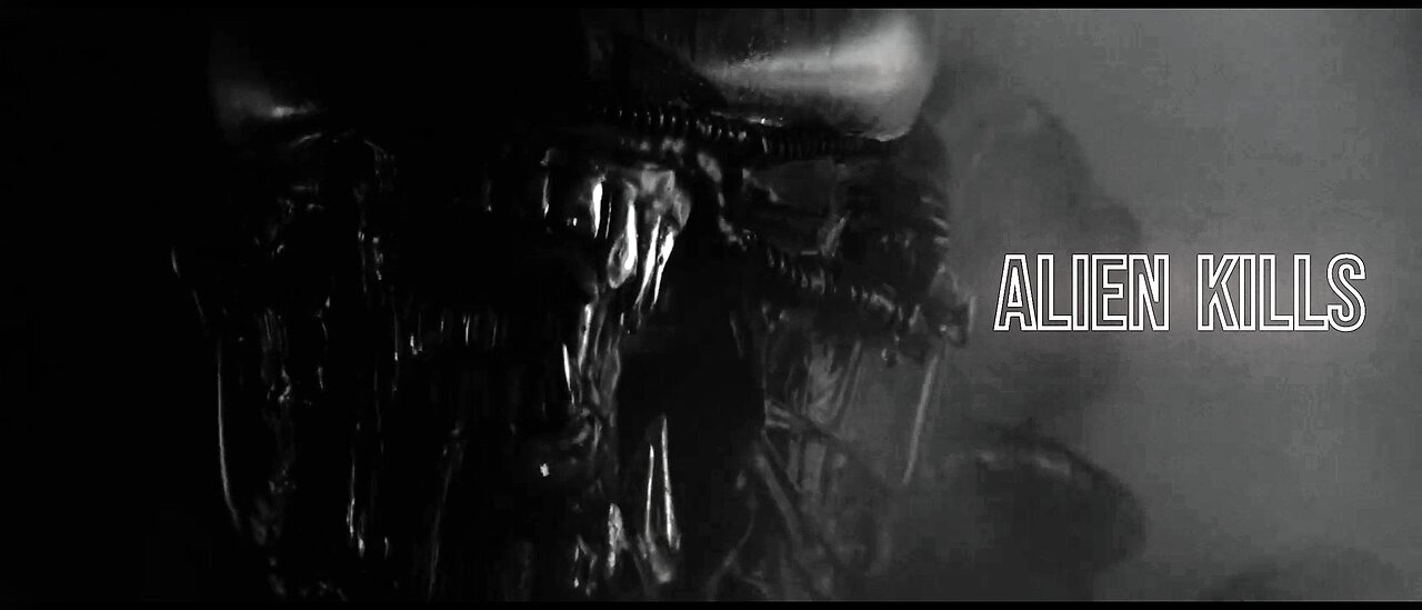 Alien (1979) Kill Compilation (B/W Version)