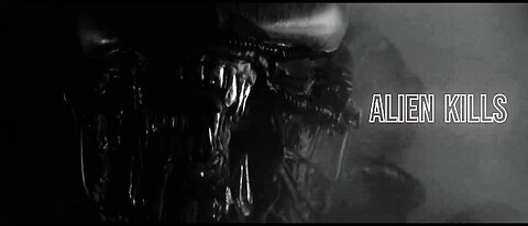 Alien (1979) Kill Compilation (B/W Version)