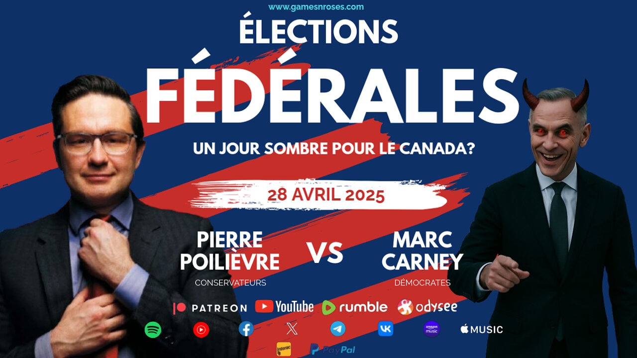 UN JOUR SOMBRE POUR LE CANADA? ÉLECTIONS FÉDÉRALES!