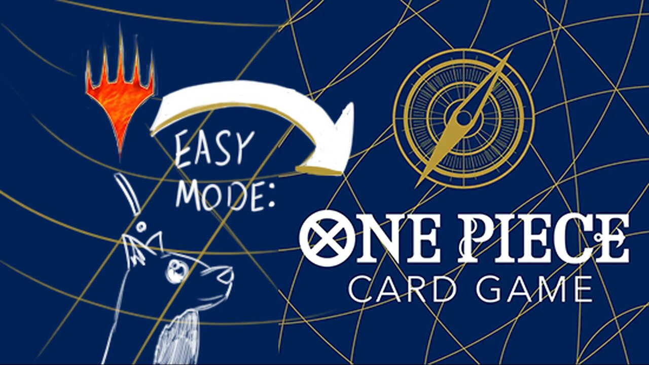 One Piece card came (coming from a magic player)