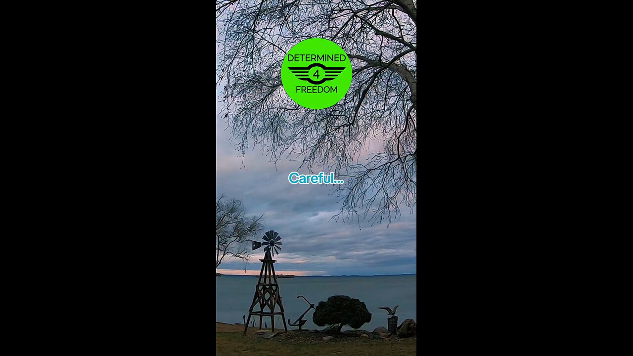 Careful...