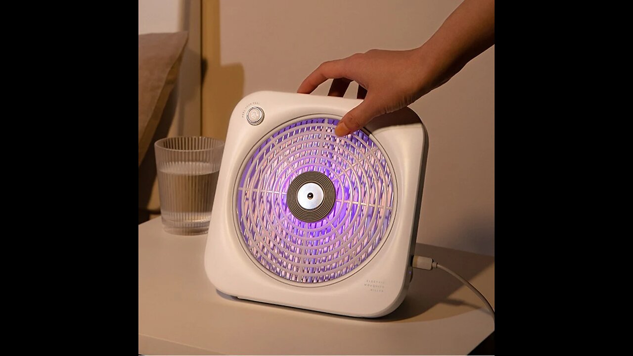 2-in-1 LED Mosquito Killer Lamp & Night Light, with Wall-Mounted & Desktop Installation