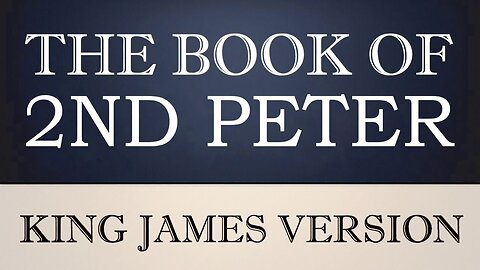 61) The Book of 2nd Peter