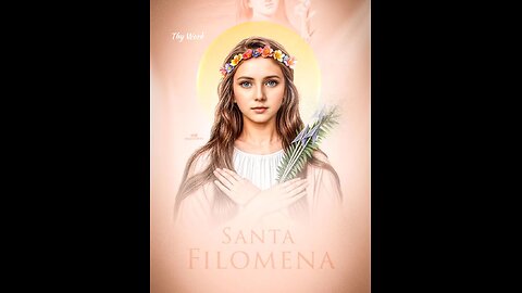 SAINT PHILOMENA: THE ONLY SAINT TO EVER HAVE THIS!: ST PHILOMENA PRAY FOR US AMĔN 🙏 🙏 🙏 💖 💖 💖