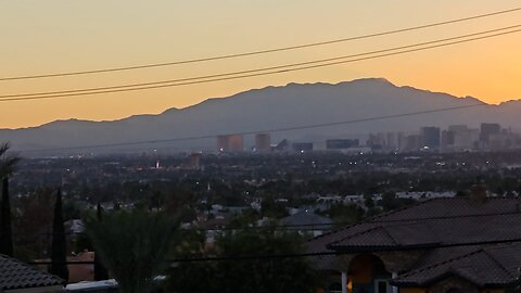 Did you SEE tonight's Las Vegas sunset? Check THIS out! 11.06.2025 #follow #lasvegas #travel #gaming