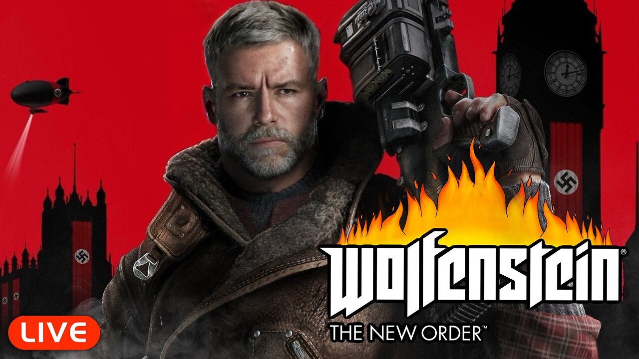 🔴LIVE - Wolfenstein: The New Order - First Playthrough - The Finale