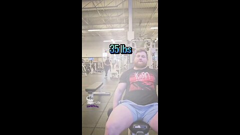 35lbs Wide Grip DB Bicep Curls (Super-Lite) [Right-Side] 💪