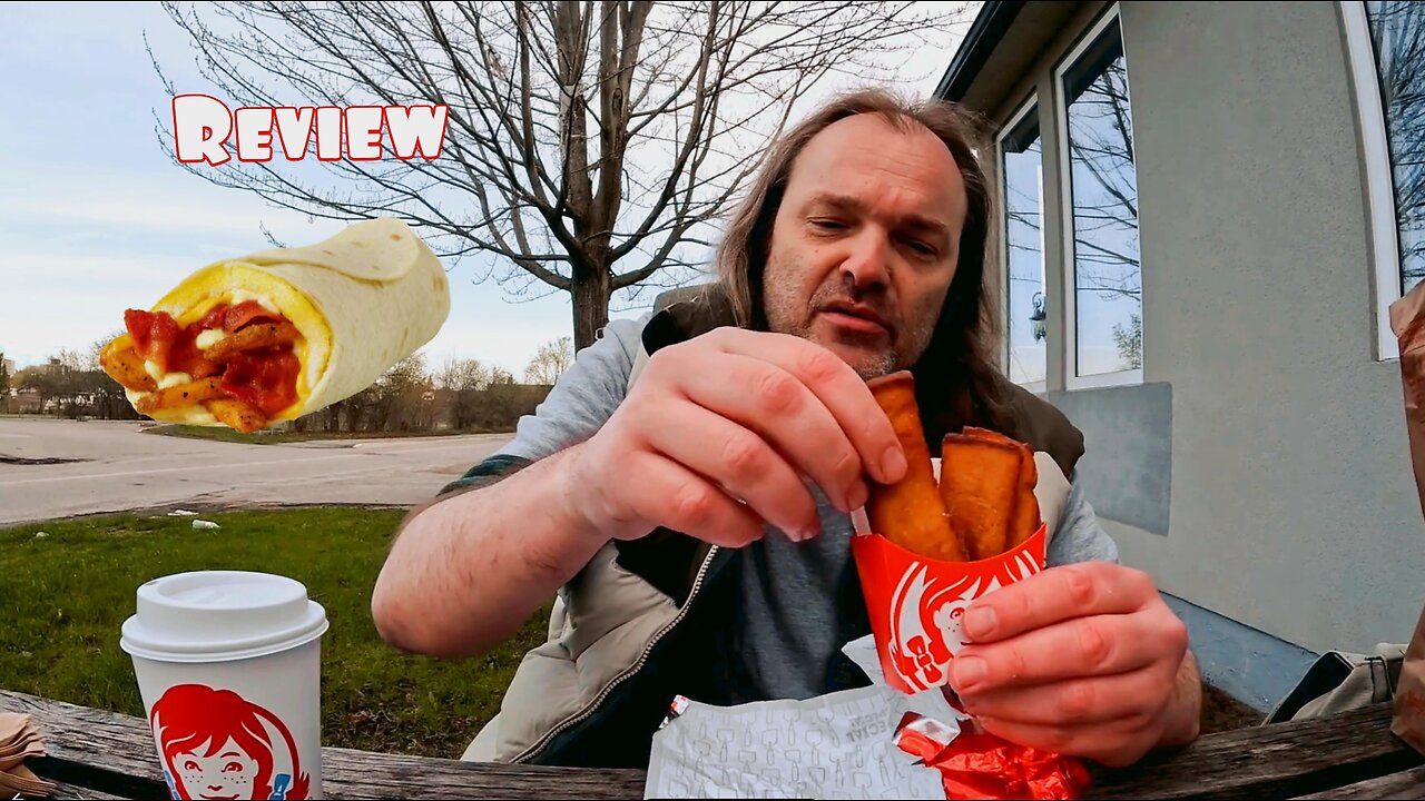 Wendy's Breakfast Wrap with Bacon & French Toast Sticks Review