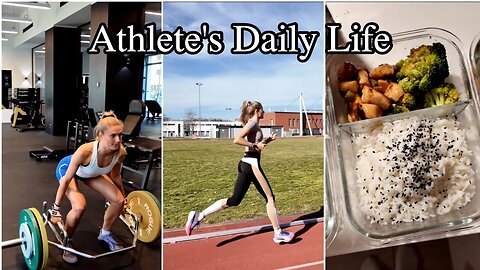 A day in my life as a professional athlete Vlog Alica Schmidt