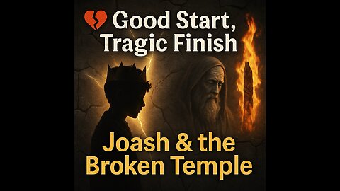 Joash: Good Start, Tragic Finish | 2 Kings 12-13, 2 Chr 24 | 7/4/25