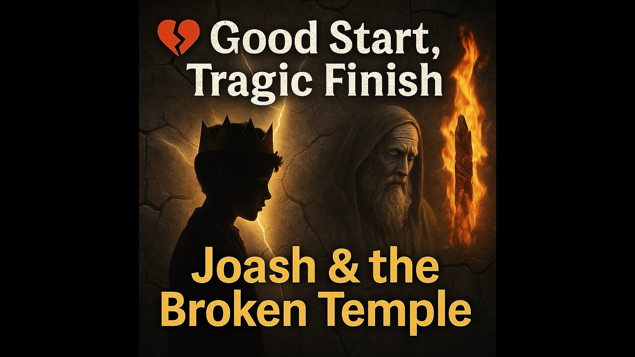 Joash: Good Start, Tragic Finish | 2 Kings 12-13, 2 Chr 24 | 7/4/25
