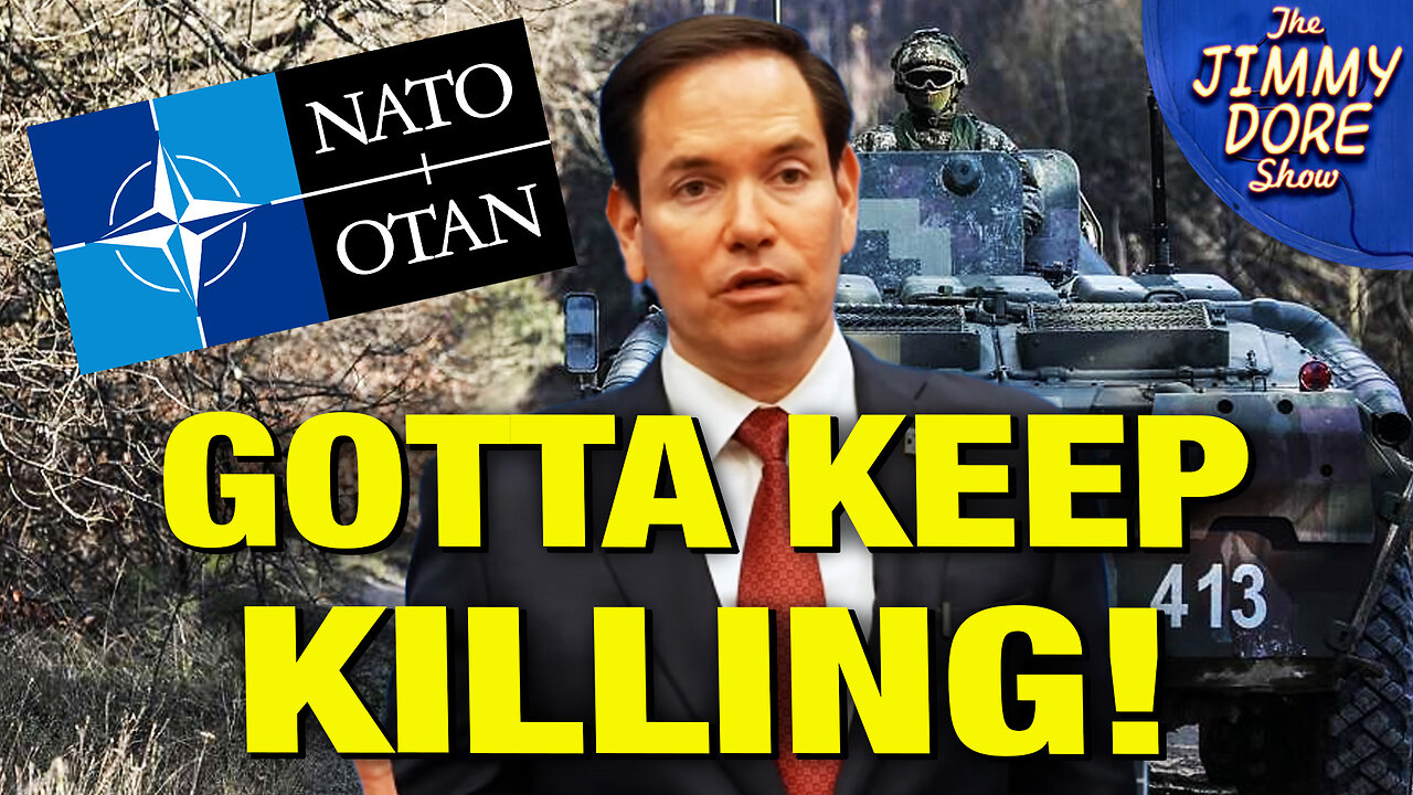Rubio Pushes MORE WAR SPENDING from All NATO Members!