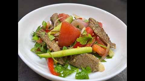 Boiled Beef Salad