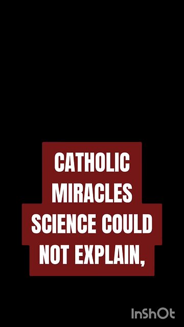 CATHOLIC MIRACLES SCIENCE COULD NOT EXPLAIN #truth #jesus #Catholic #mary #joseph #ihs #bible#chrisr