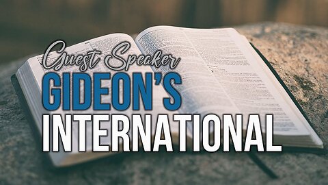 Special Guest: Gideon Speaker Timothy Ballard