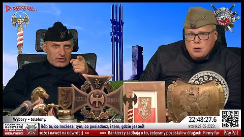 WYBORY TELEFONY. Wt. 27.5.2025r. W. Olszański, M. Osadowski Rodacy Kamraci NPTV.pl