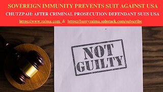 Sovereign Immunity Prevents Suit Against USA