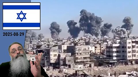 Israel 2025-08-29: CIDADE de GAZA declarada ZONA de COMBATE PERIGOSA, CORPOS de REFÉNS RESGATADOS
