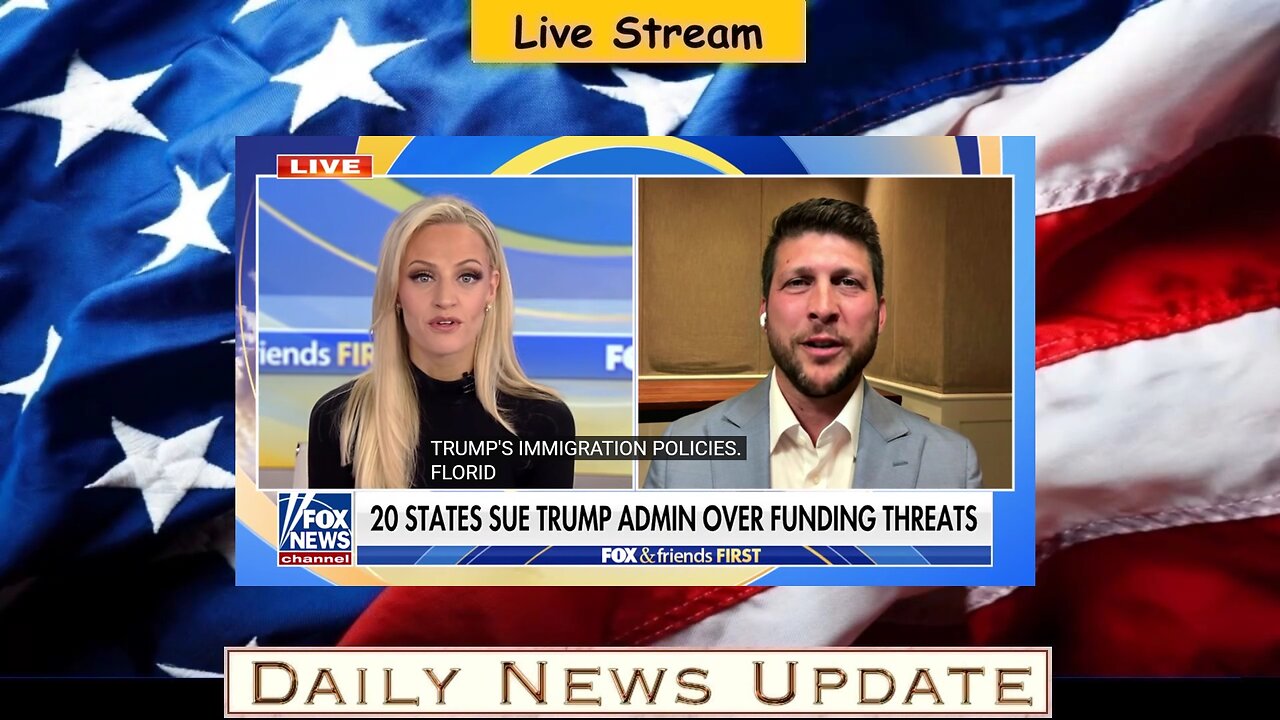 x349b: Fox News - NEW: States file suit against Trump admin over immigration enforcement funding
