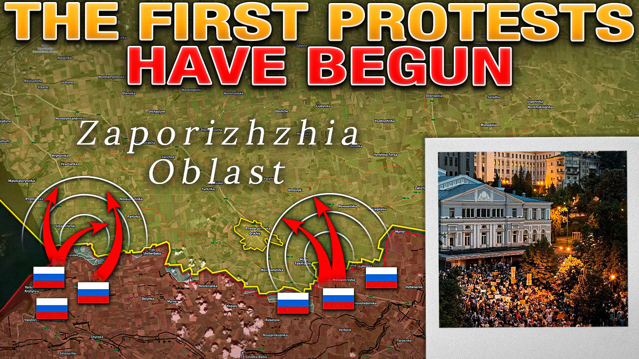 Protests Erupt In 4 Cities🏙️🔥Ukraine Loses First Mirage 2000✈️💥Russians Enters Shakhove🪖MS 2025.7.23