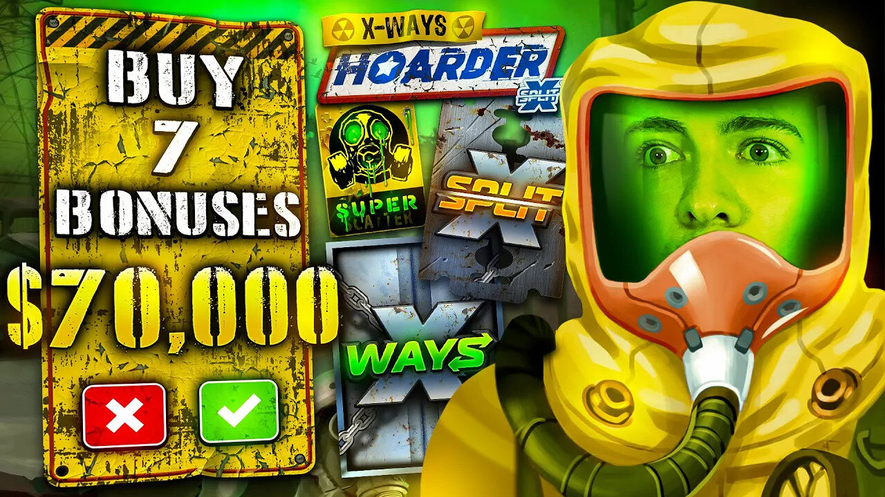 SUPER BONUS BUYS ON HOARDER xSPLIT ☢️ HIGHROLL