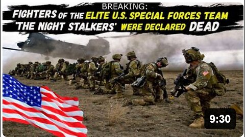After Russia struck ODESSA, Fighters of the US Special Forces Team were declared Dead in an Accident