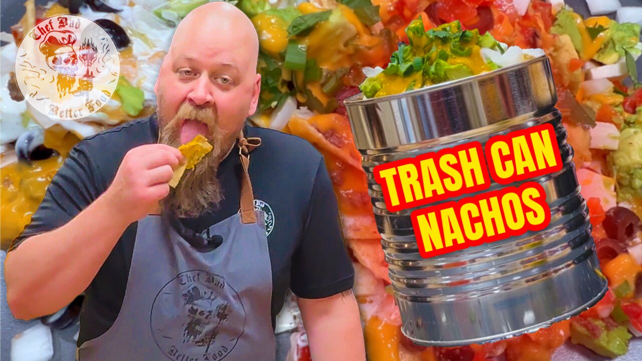 Chef Dad’s Trash Can Nachos: The Perfect Mixing Method (Even If It Collapses on Video, LOL!)