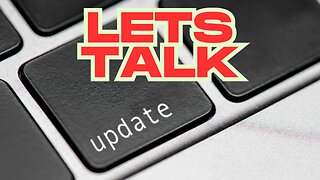 UPDATE: Let's Talk!