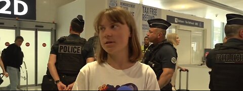 Greta Thunberg Commenting On The Freedom Flotilla Being Intercepted