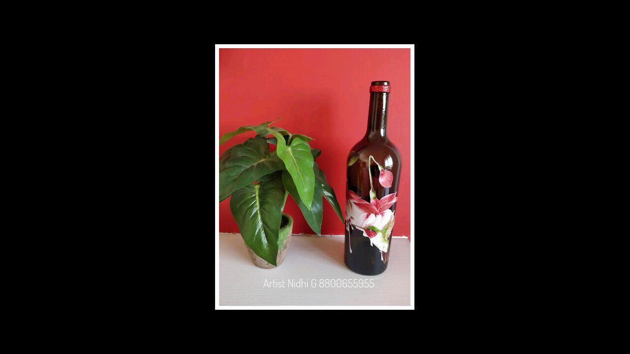 Beautiful Decorative Bottle