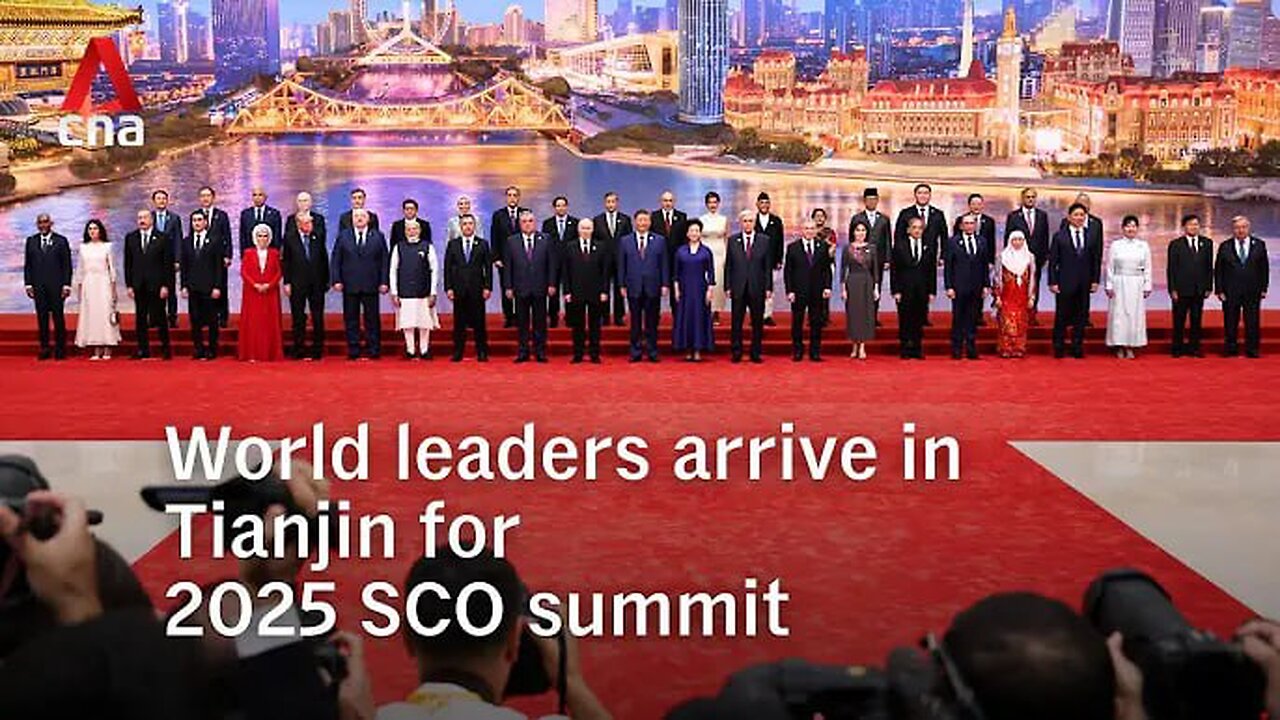 World leaders arrive in Tianjin [2025 SCO summit in China]