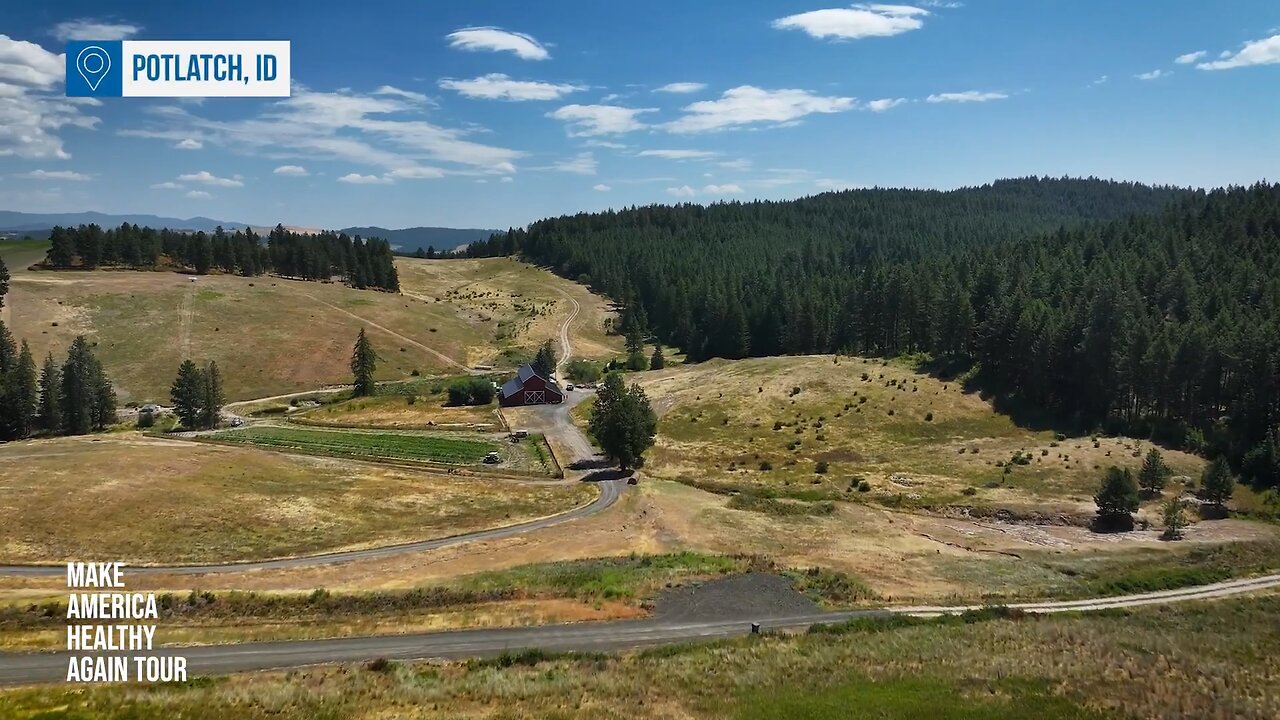 📌 RFK Jr visits Idaho family ranch on Make America Healthy Again Tour