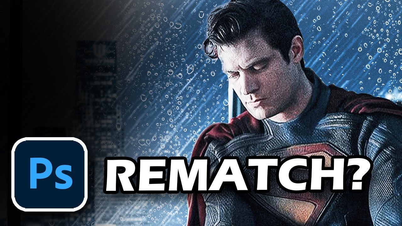 Superman vs ??? | Photoshop Speed Art